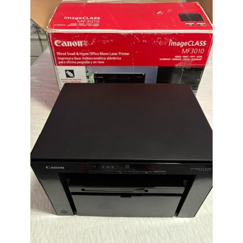Canon imageCLASS MF3010 Wired Monochrome Laser All-In-One Printer - Open Box NEW